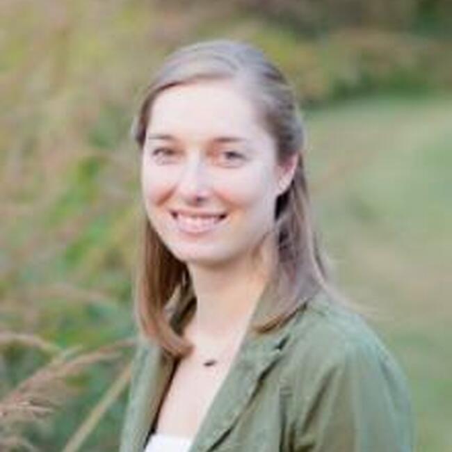 Sara fletcher smiles at the camera
